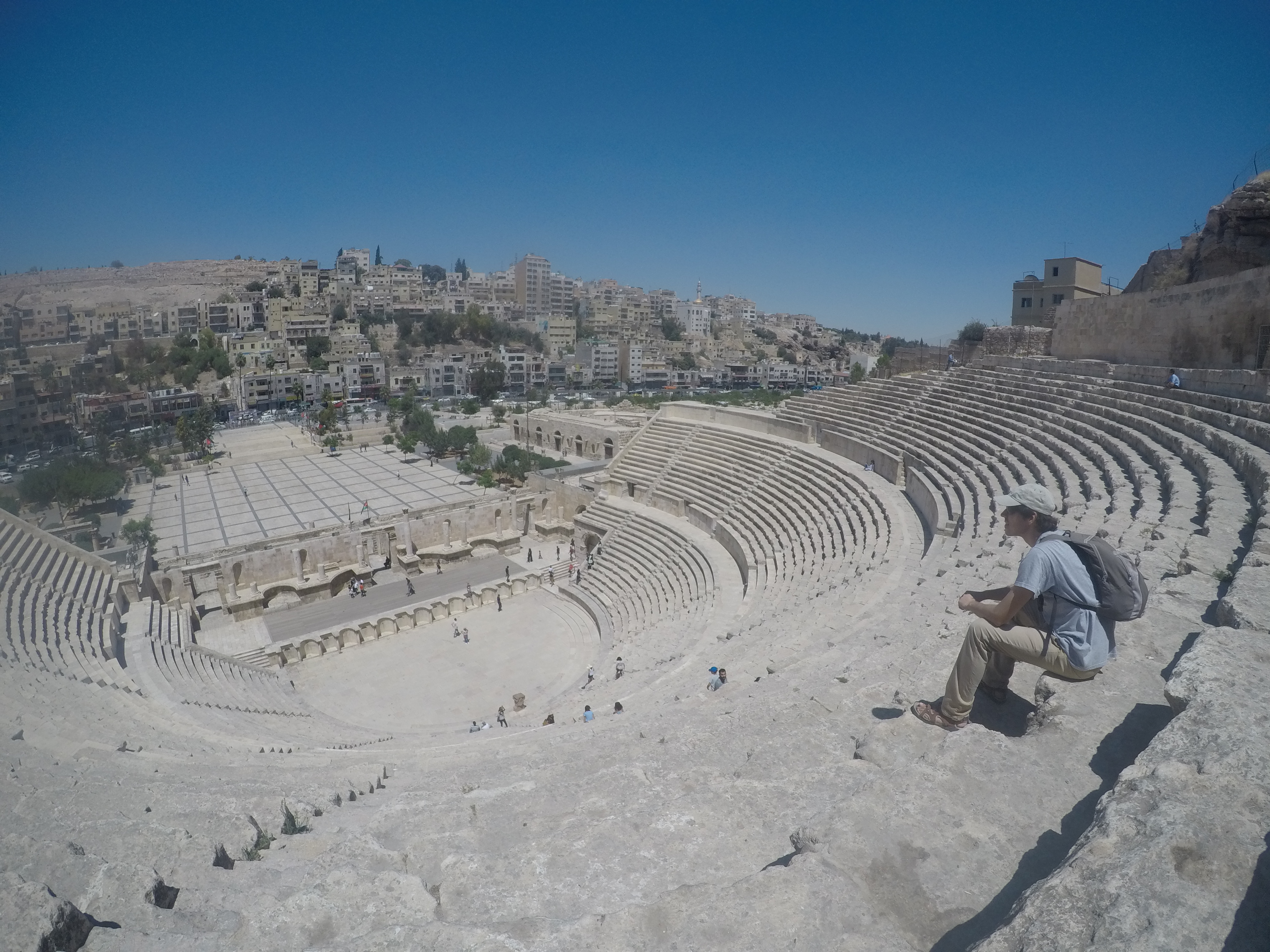 Anfiteatro romano de Amman -ViatgeLovers.com